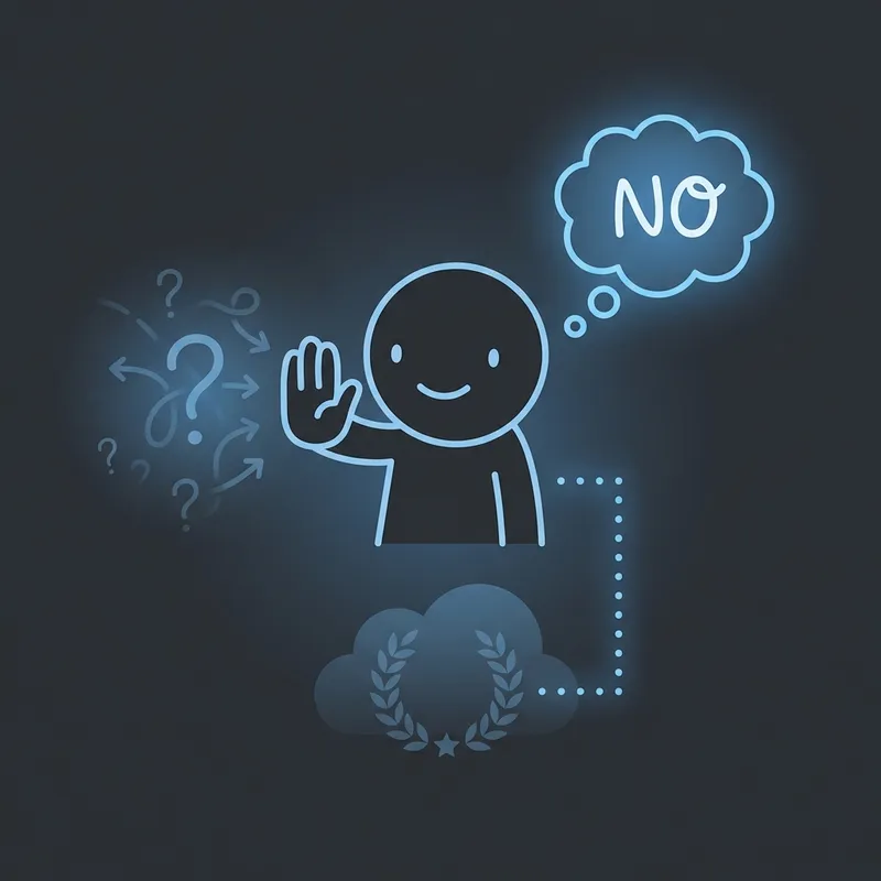 The Overlooked Victory: Saying No
