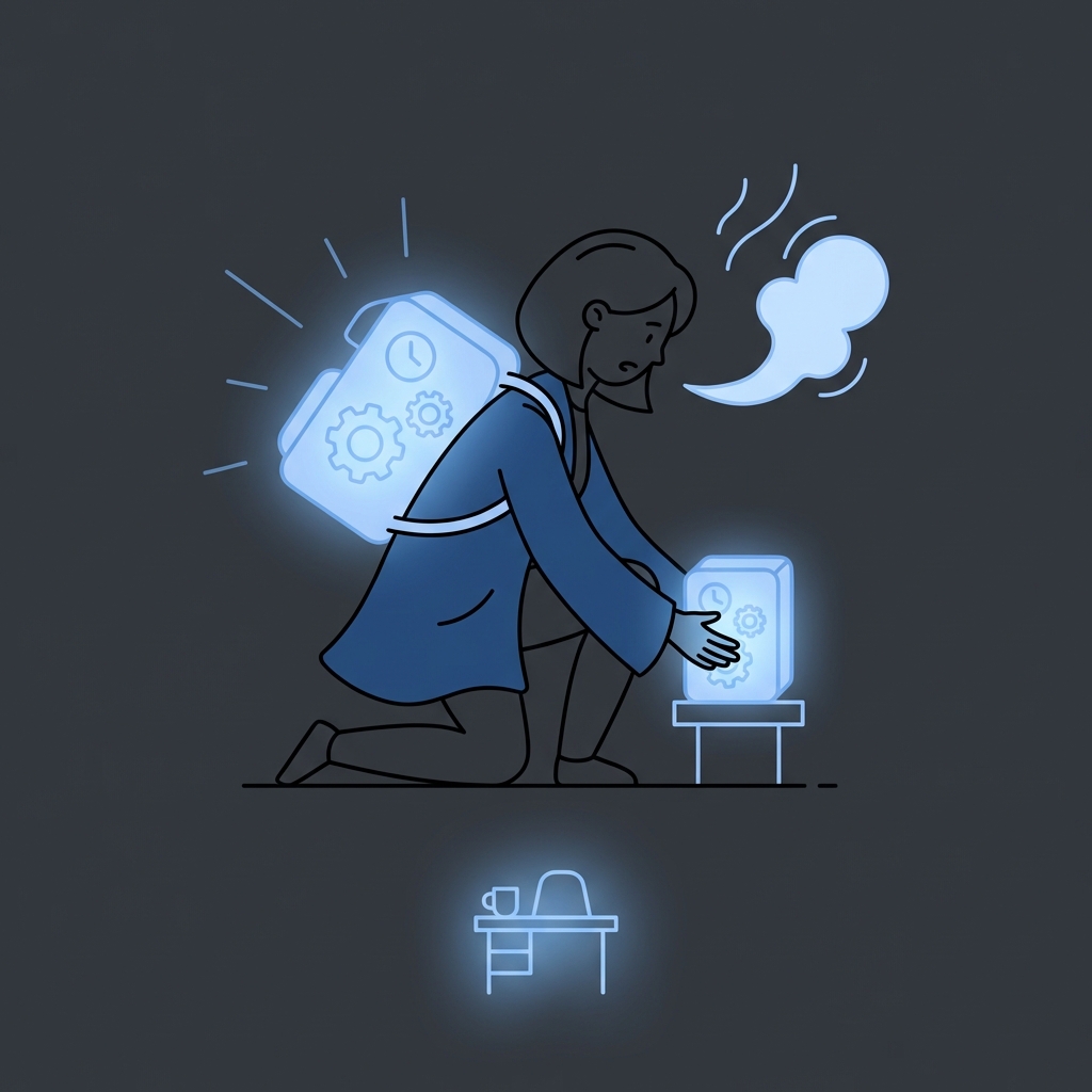 The Hidden Workday: The Relief of Putting It Down